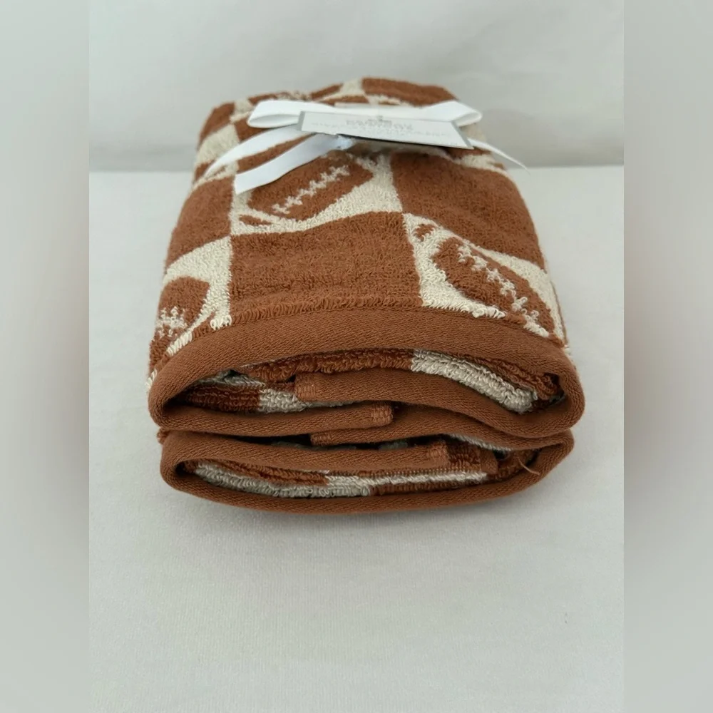 Deborah Connolly Designs Football 🏈 Hand towels